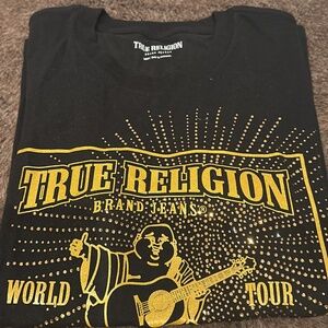 True Religion  CRYSTAL FIREWORK WORLD TOUR TEE